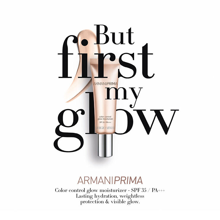 ARMANI PRIMA COLOR CONTROL GLOW MOISTURIZER Armani Beauty UAE