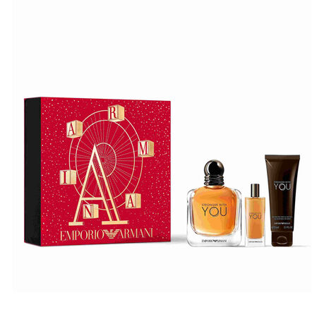 EMPORIO ARMANI STRONGER WITH YOU EAU DE TOILETTE  GIFT SET