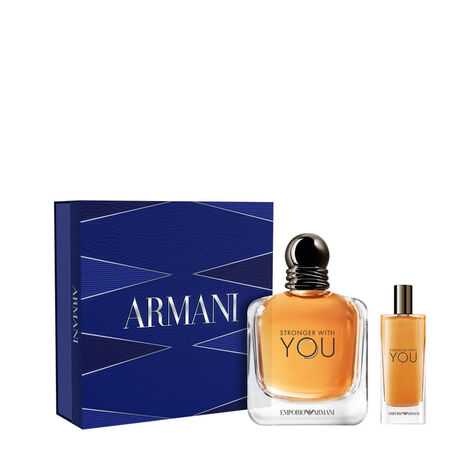 طقم هدايا الربيع عطر سترونغر ويذ يو أو دو تواليت، 100 مل