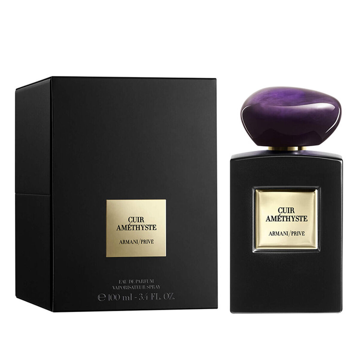 armani priv  cuir amethyste
