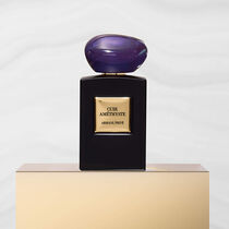 armani priv  cuir amethyste