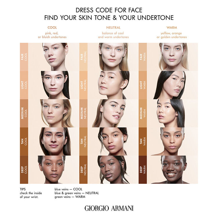 Armani sales fusion foundation