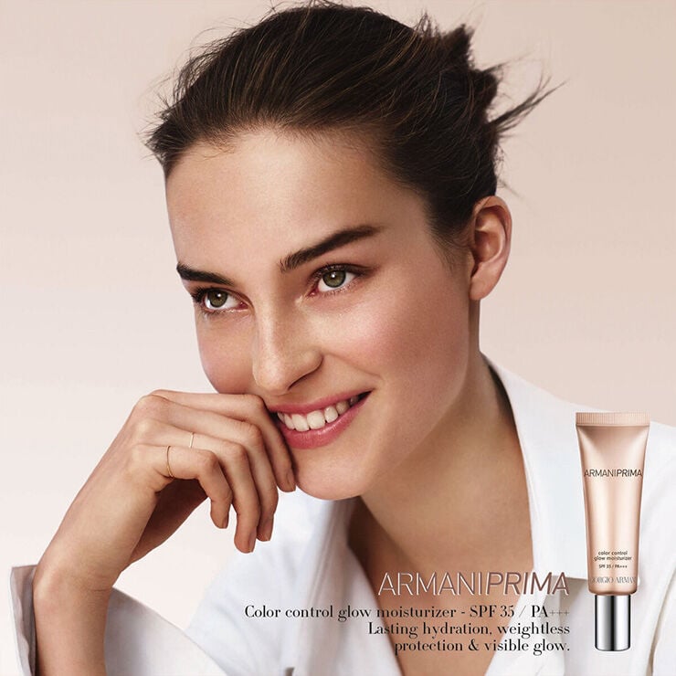 Armani prima color sales control glow moisturizer
