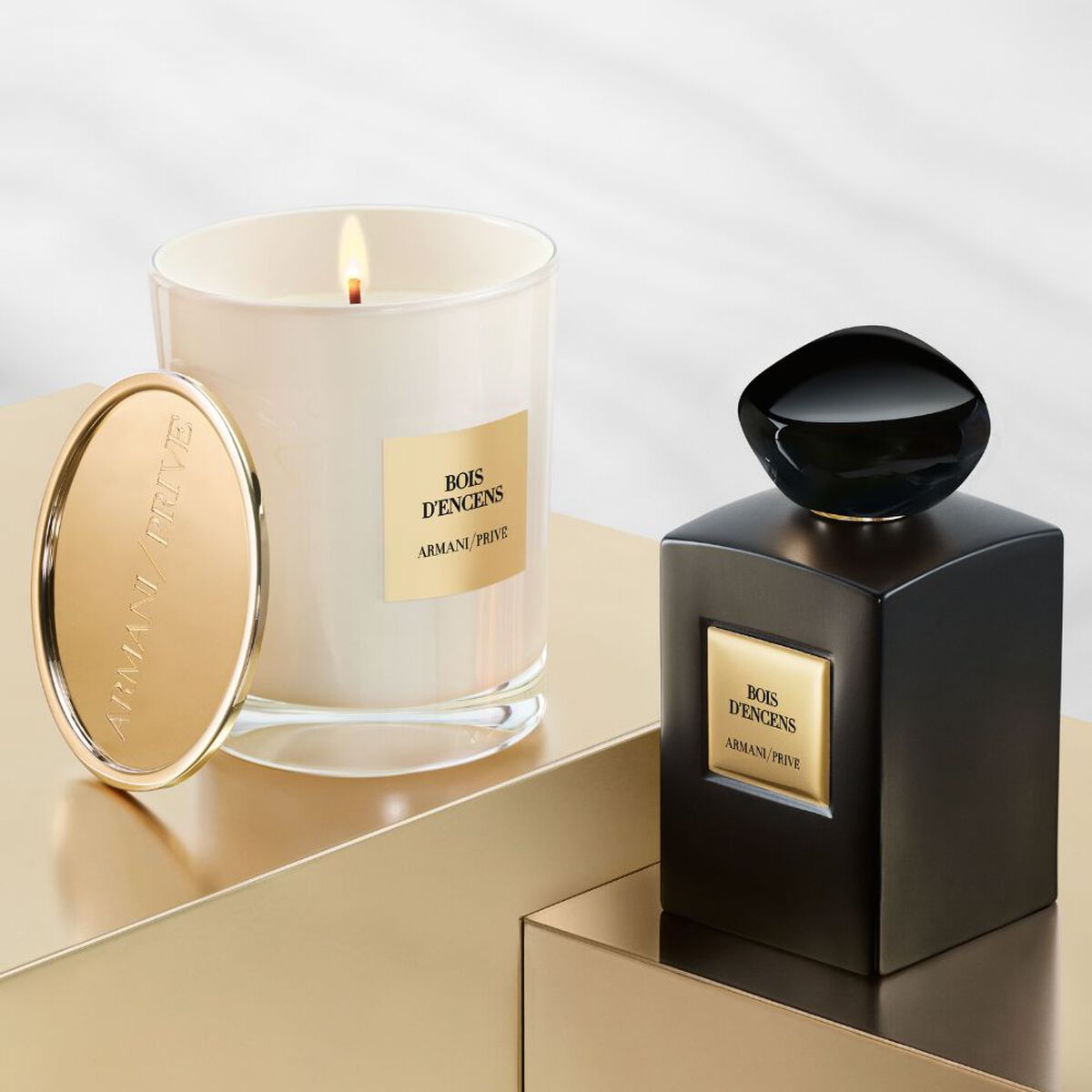armani prive bois d encens candle 175g