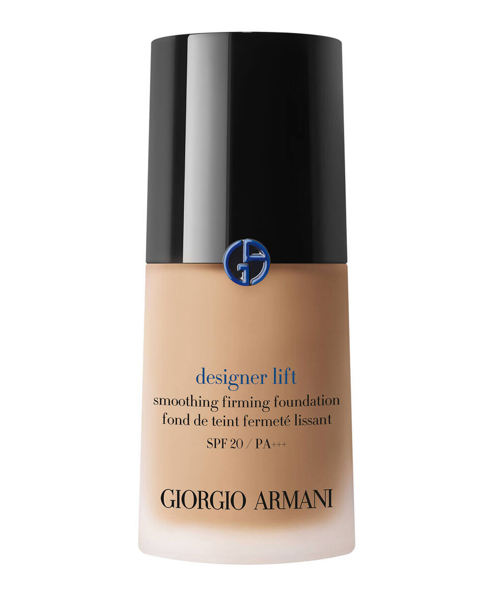 Armani designer shop lift foundation swatches
