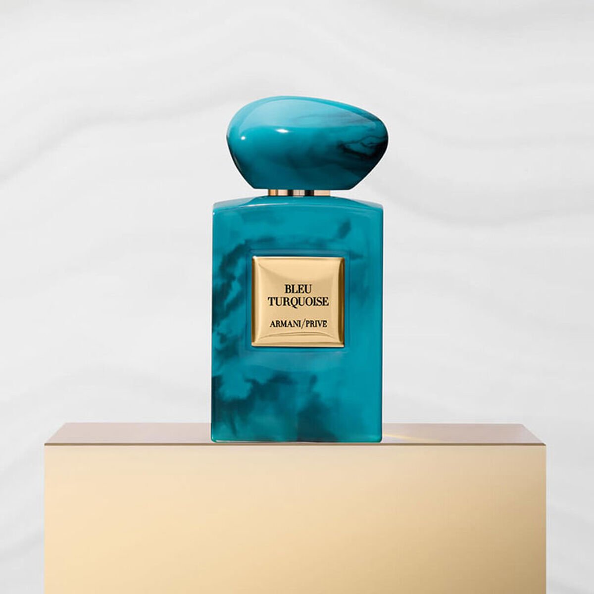 armani priv bleu turquoise