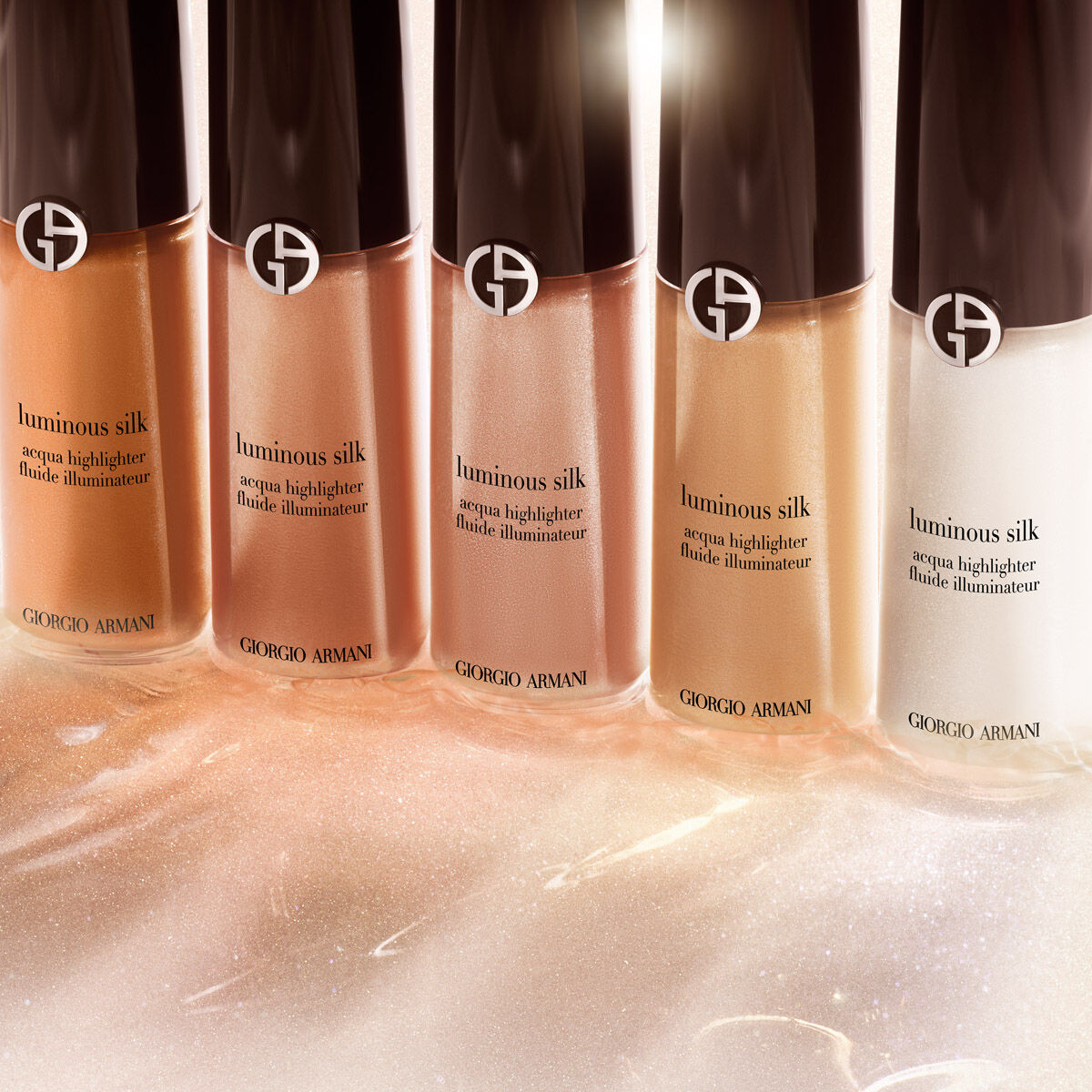 luminous silk acqua highlighter