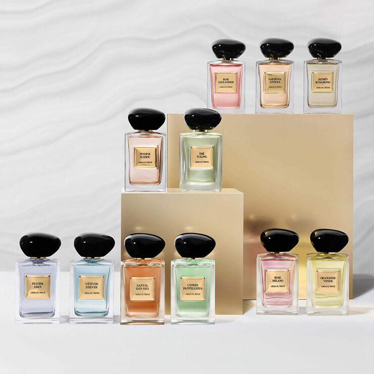 Armani vetiver store