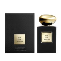 armani priv  cuir noir