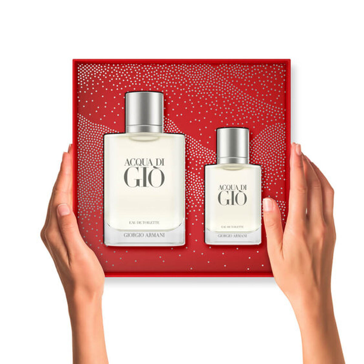 طقم هدية عيد الحب من عطر أكوا دي جيو أو دو تواليت 100 مل